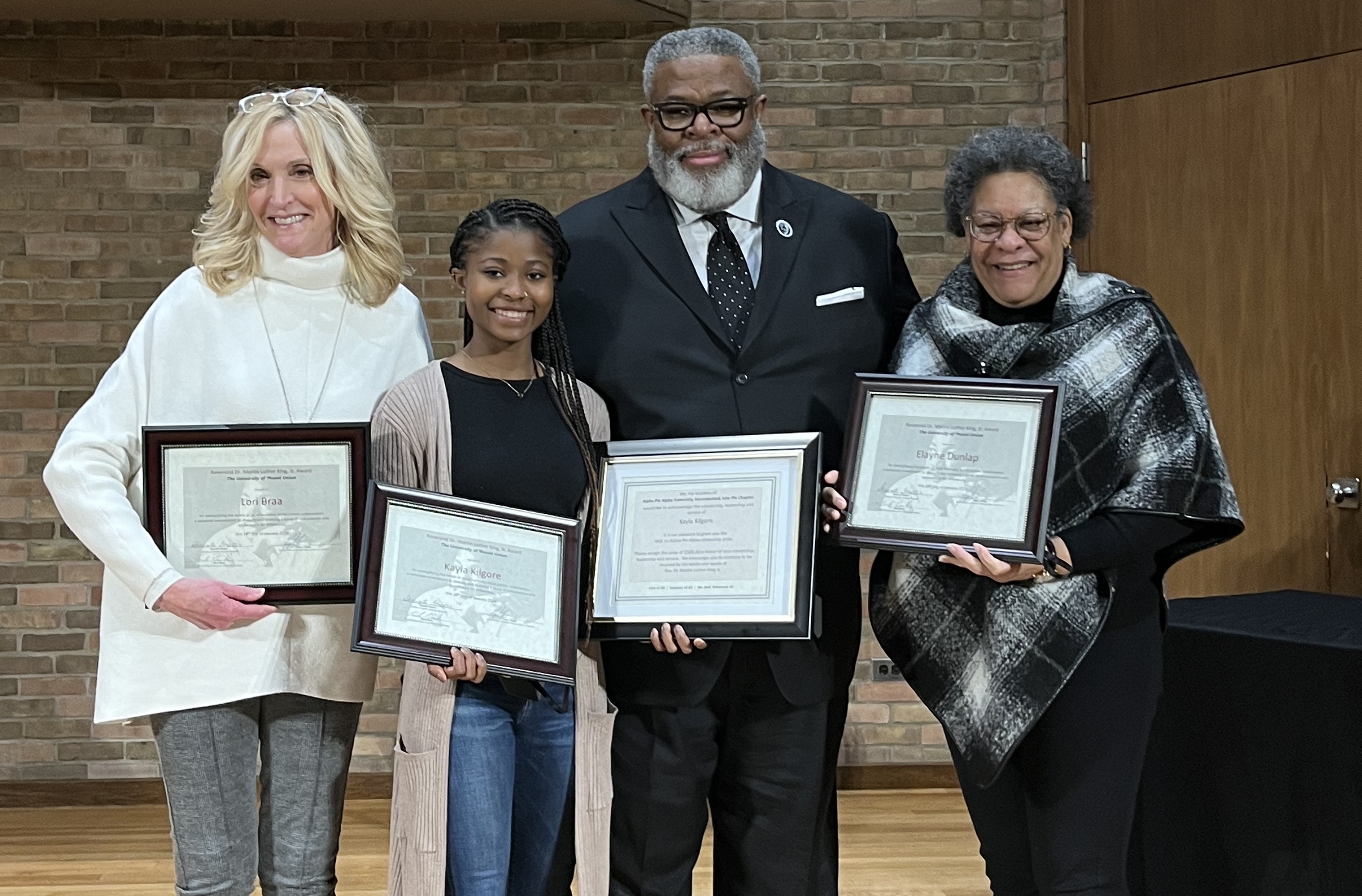 Three Recognized for Contributions at Annual MLK Keynote and Awards